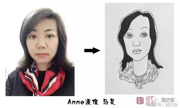 简笔漫像，如何才能惟妙惟肖，著名漫画家马炅，一语道破其中玄妙