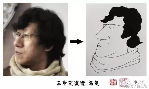 简笔漫像，如何才能惟妙惟肖，著名漫画家马炅，一语道破其中玄妙