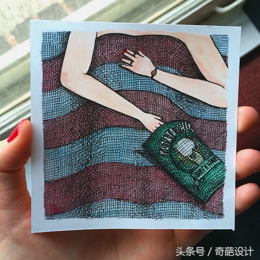 原来女人一个人在家的时候这么奇葩……