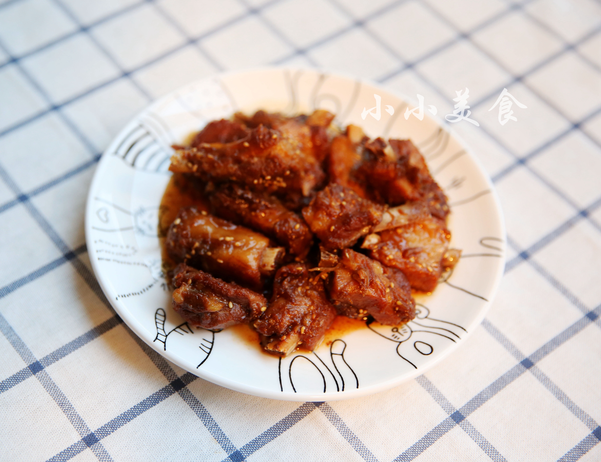 糖醋排骨凉菜,糖醋排骨软糯脱骨不柴不塞牙