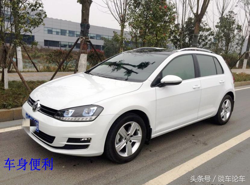 高尔夫提车,高尔夫提车亮黑