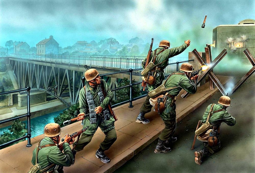 二战德军空降师绿魔鬼,二战德军伞兵的传奇之战