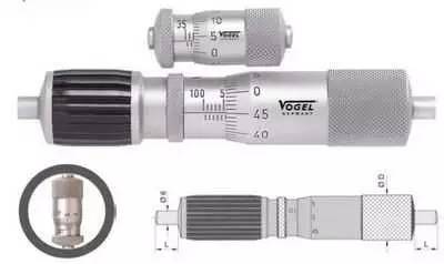 调整刀具的千分尺,测量钻头和铣刀的千分尺如何使用