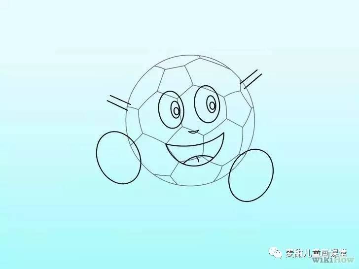 足球的画法和技巧,足球各种画法