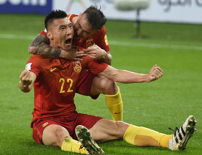 中国队1比0胜韩国队,中国队1:0胜韩国