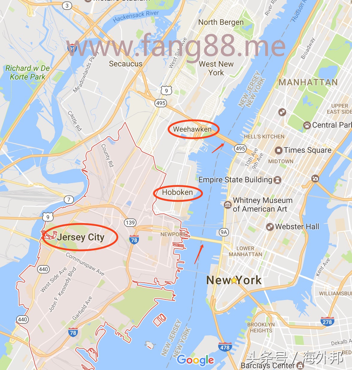 手贱选房记—新泽西，你只了解这三个地方就够了，别问我州！