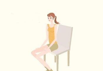 办公室坐在凳子上的减肥动作,办公室减肥操椅子