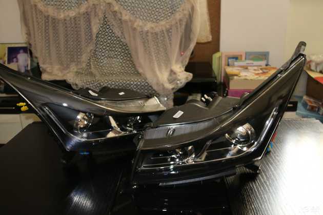 18科鲁兹大灯改装案例,雪佛兰18款科鲁兹改装led矩阵大灯