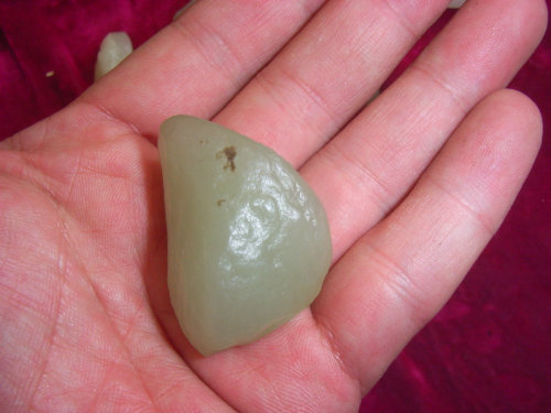 和田玉切割石头,和田玉籽料游记