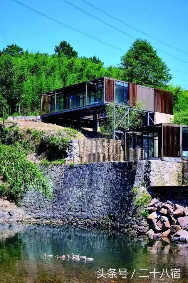 集装箱民宿散发艺术魅力,创意民宿集装箱房