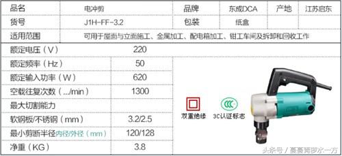 国产大有电动工具,东成电冲剪能剪多厚