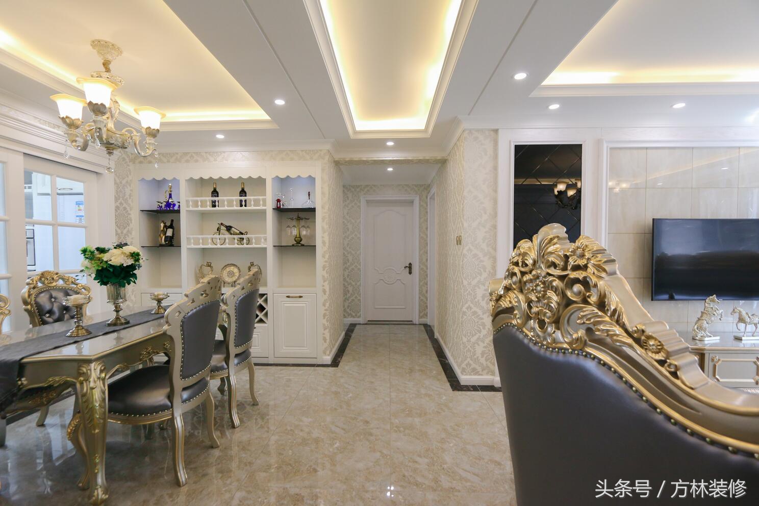 沈阳方林装修样板间效果图,沈阳方林装修改造