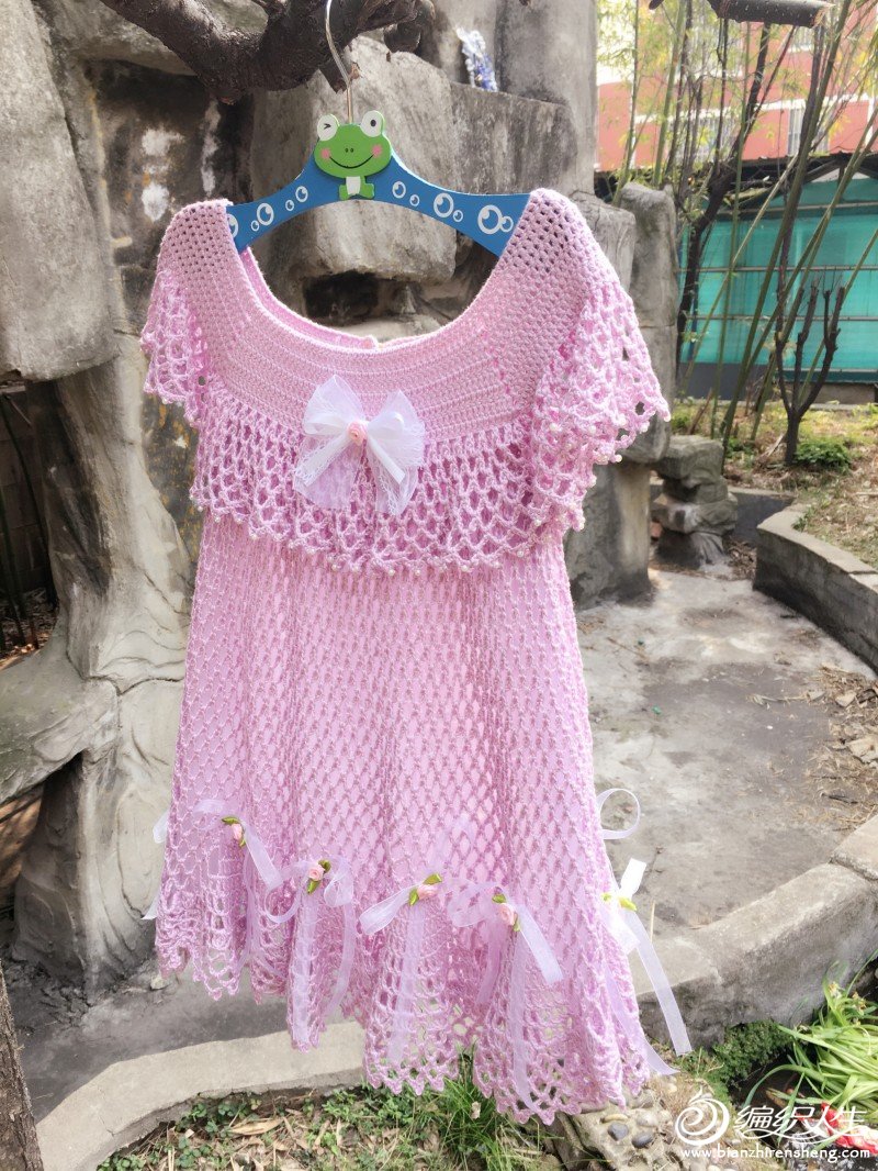 3至6岁的公主裙冬天钩针视频教程,1-3岁钩针公主裙简单新手
