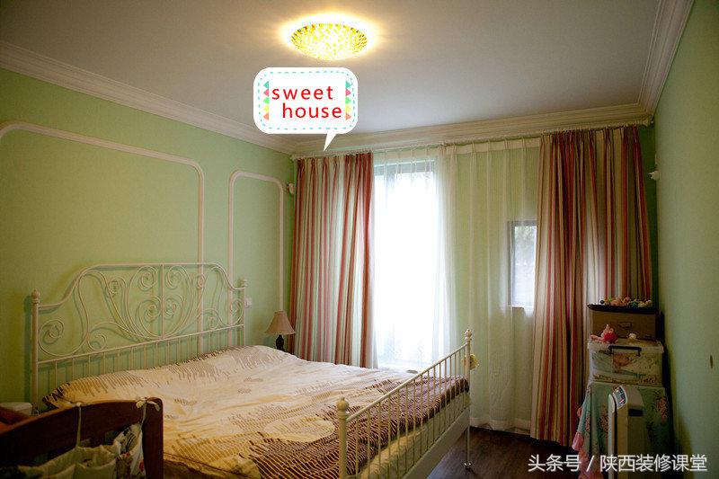 田园风格二室一厅装修效果图,130平两层新中式田园风格