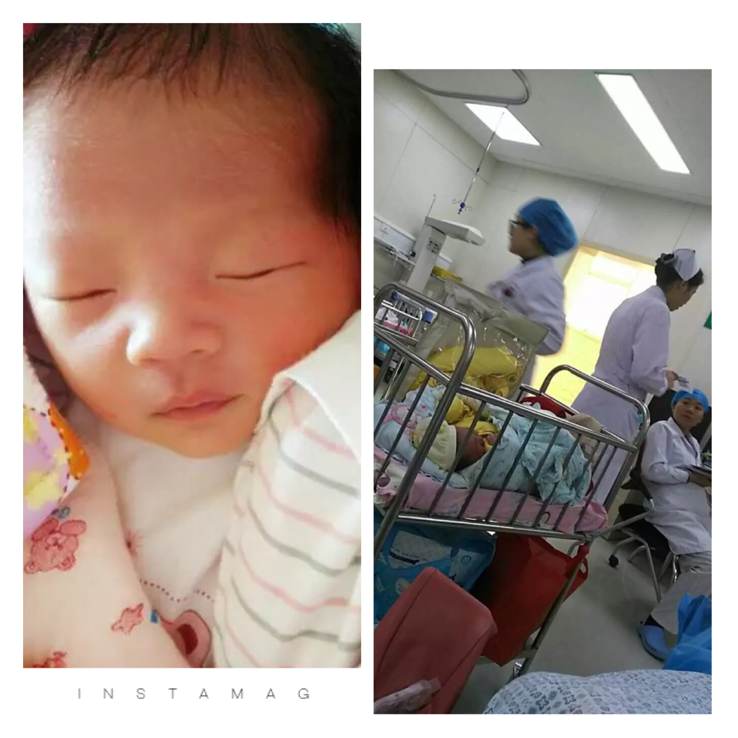 顺产男宝宝5.8斤,38周顺产男宝