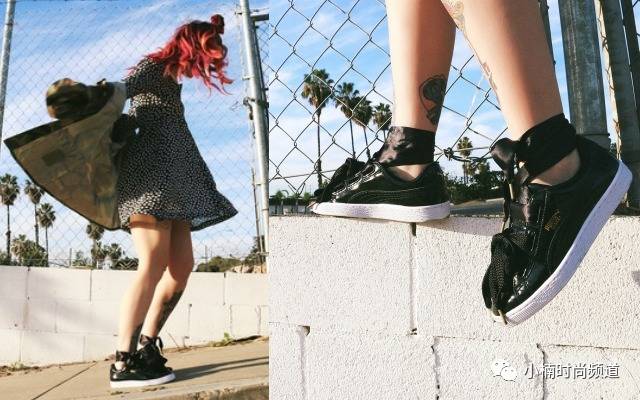 彪马鞋如何穿搭,女士彪马板鞋搭配什么裤子好看