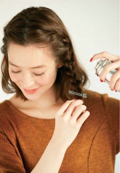 2款简单的盘发优雅更显气质,好看又减龄的法式编发简单又好学