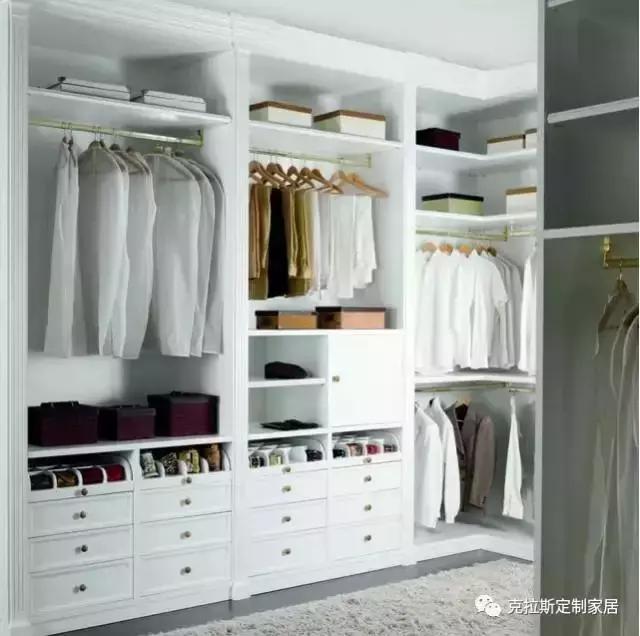 高端步入式衣帽间定做,北欧衣帽间定做