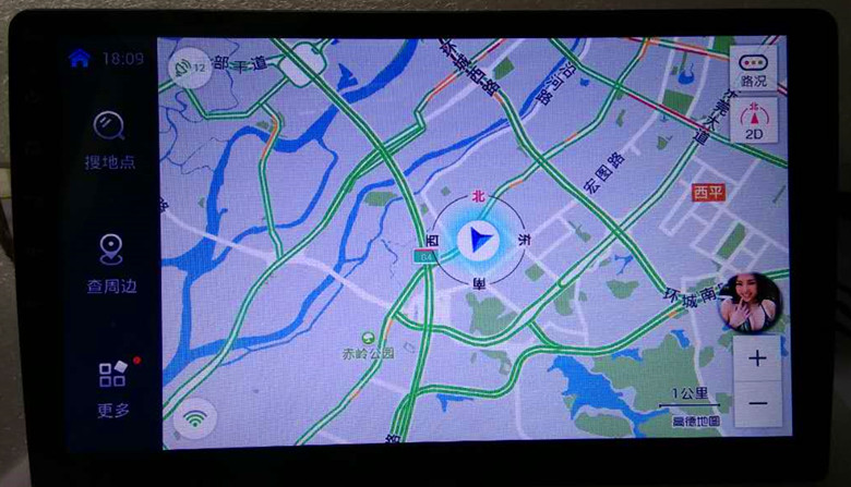 畅行神州大屏导航使用说明,畅行神州大屏幕导航后接口图解