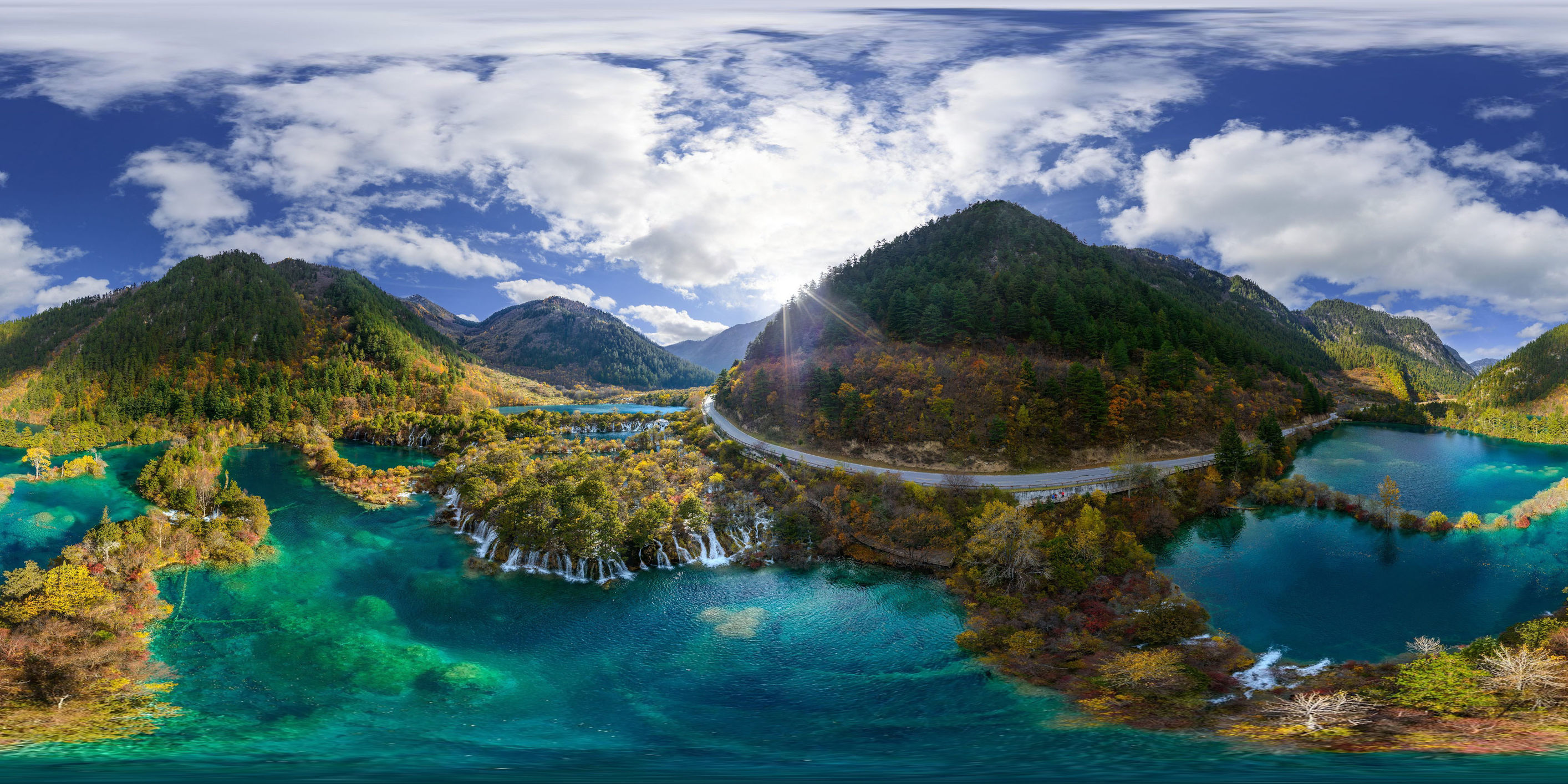 全景图片可以p出来吗,全景画面图片