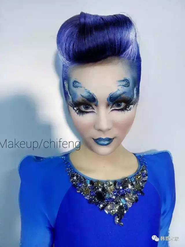 舞台妆的造型特点与技法,舞台妆彩绘基本功