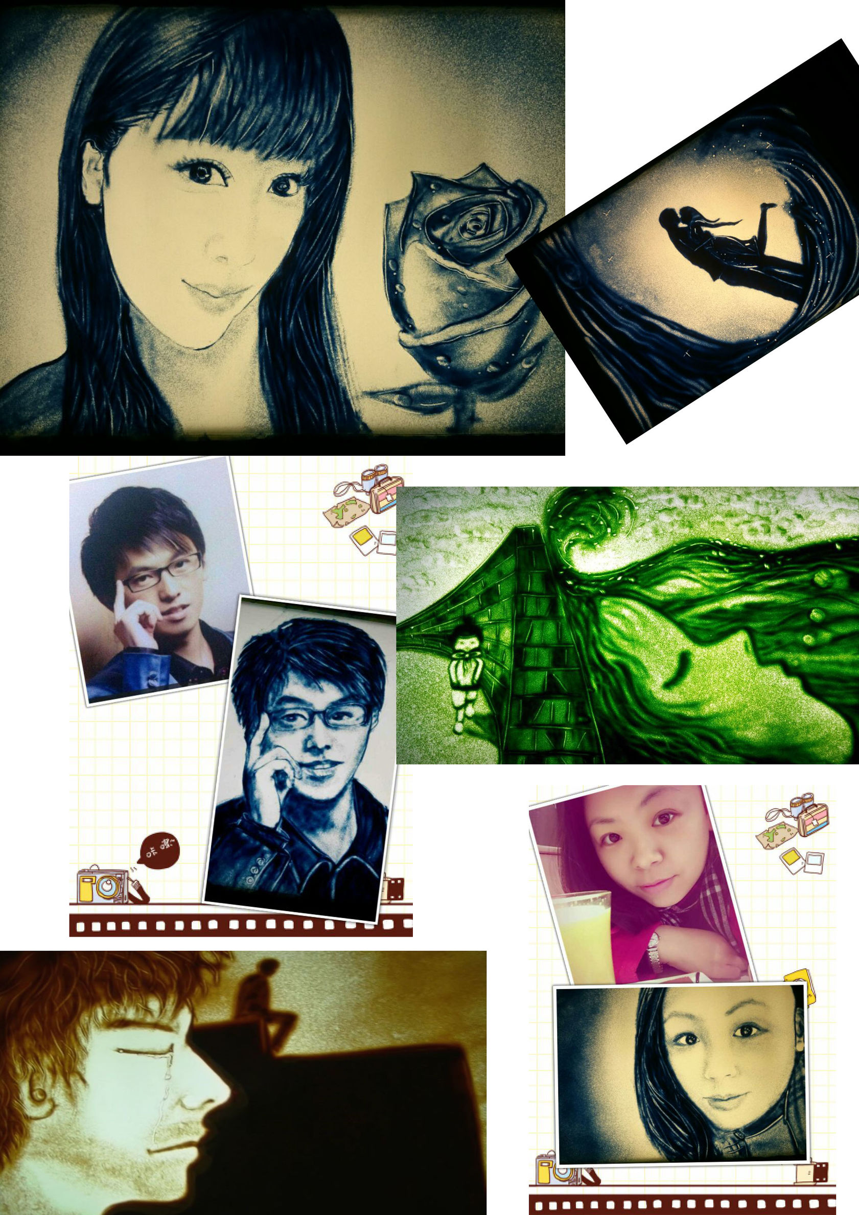 小学沙画课程,小学沙画特色课程