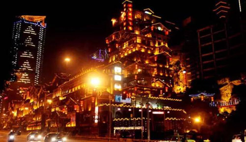 重庆朝天门美食街,重庆沙坪坝美食街