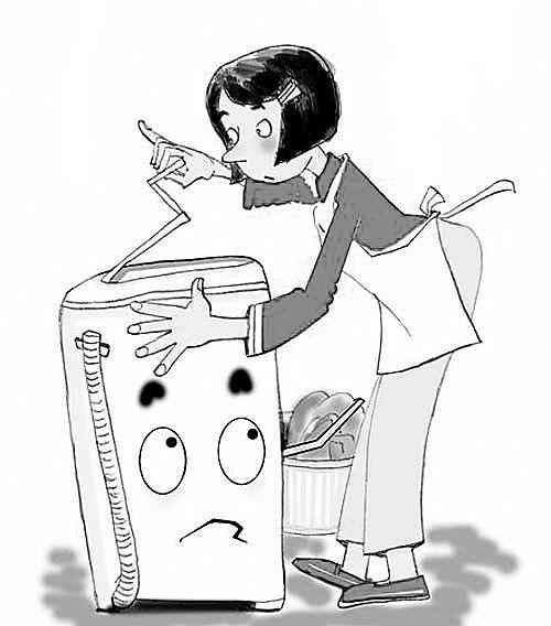 无意在洗衣机下加个圈垫，洗再重衣服都没噪音！让维修工白跑一趟