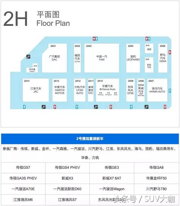 上海车展最有看点的新车,上海车展所有新车亮点