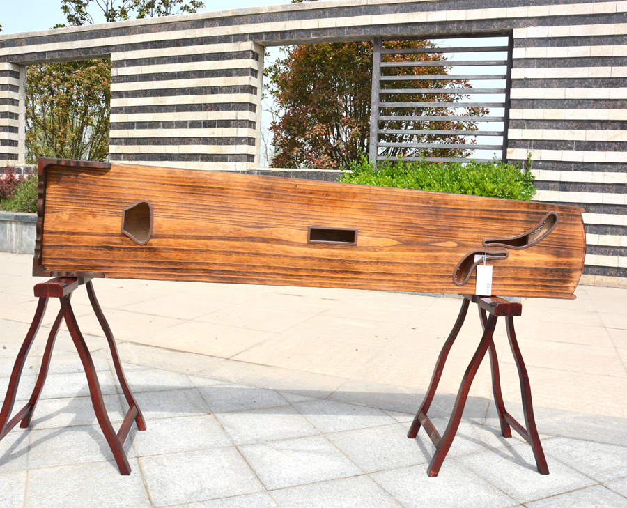 《国色天香》九乐牌非洲檀木古筝