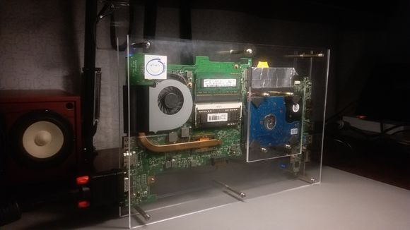 diy木制笔记本电脑机箱,旧办公电脑机箱diy