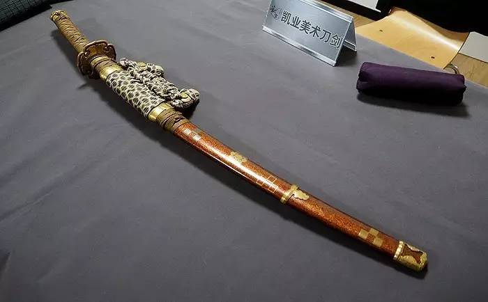日本菊田刀图片大全,日本刀展精品欣赏