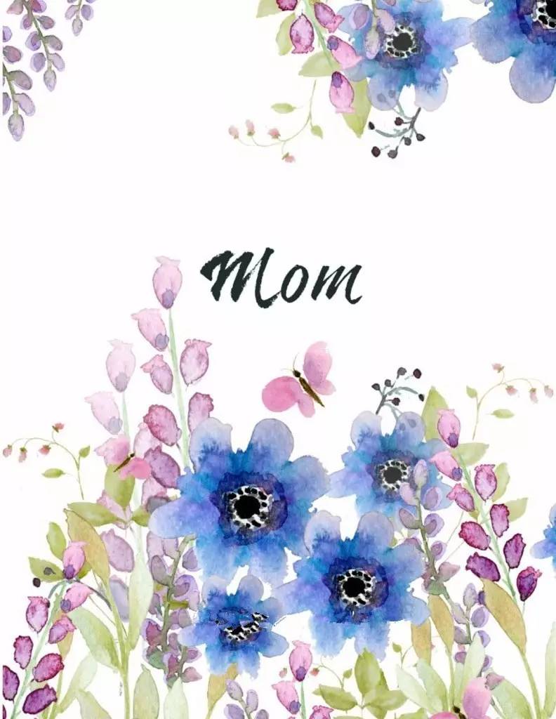 母亲节到了给母亲画贺卡,母亲节孩子给母亲的贺卡