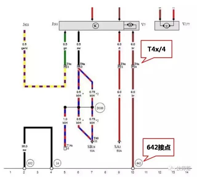 高尔夫6风扇坏了导致水温过高,高尔夫散热器风扇对地短路