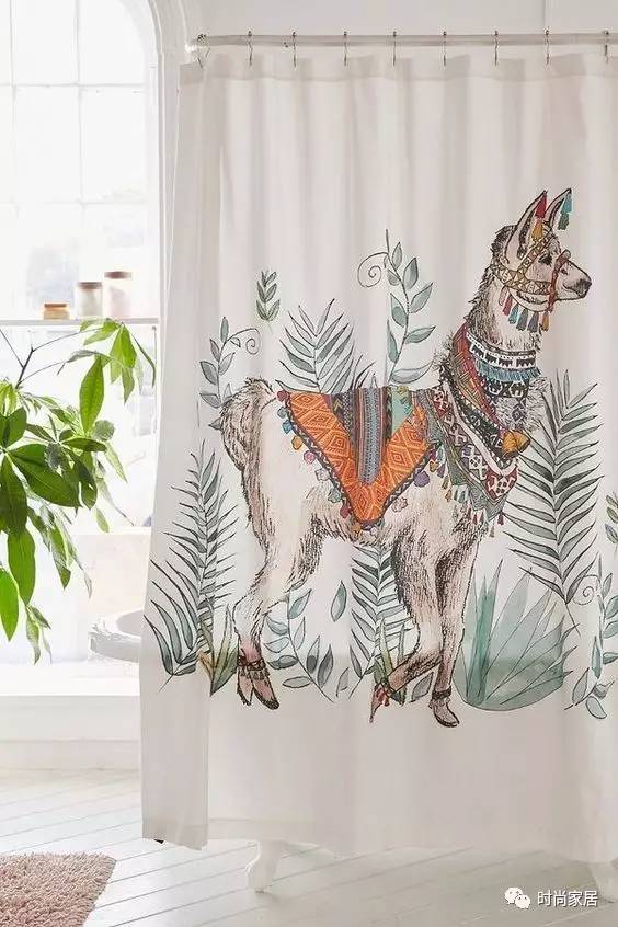 自从卫生间有了浴帘,浴帘太轻了洗澡怎么处理