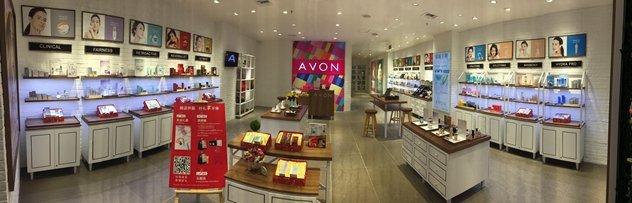 5张图片逛商场,雅芳新形象
