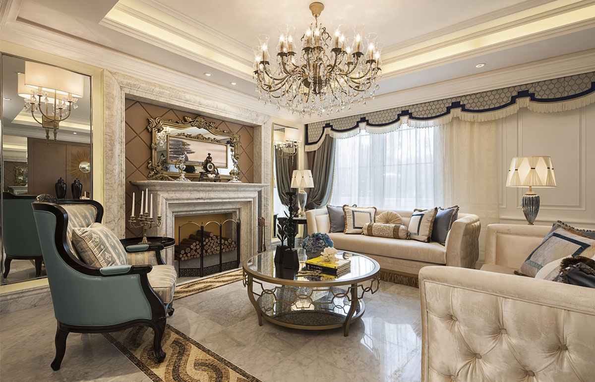 成都市城南逸家的独栋别墅,成都2020尚层装饰别墅设计展