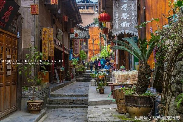 乌江百里画廊景区全景,千里乌江百里画廊古镇