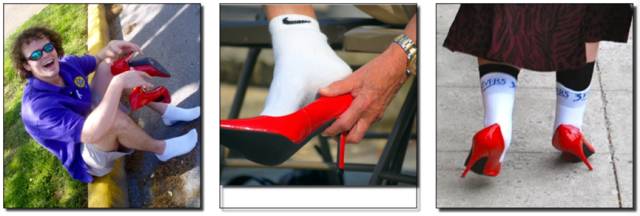 一群老外穿高跟鞋走台步,欧美壮汉穿高跟鞋街头