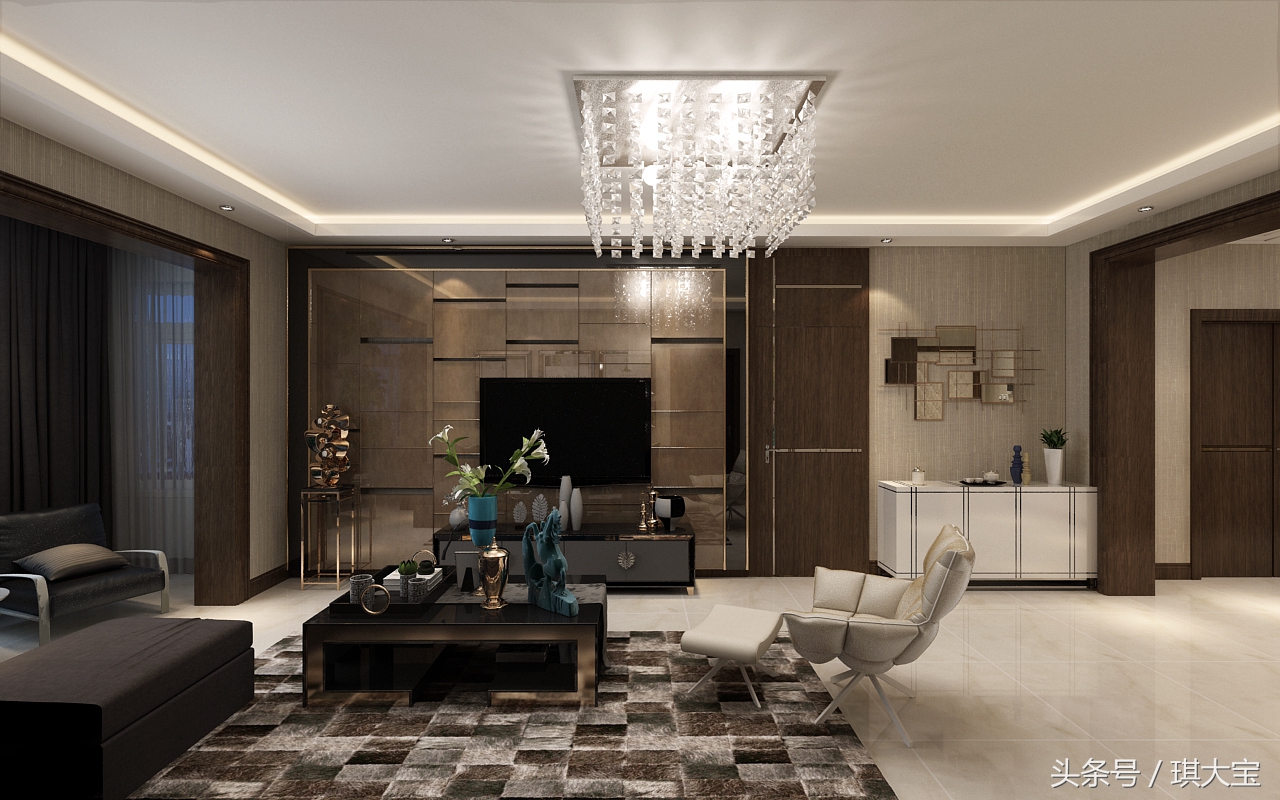 哈尔滨漫步巴黎顶层复式带露台,哈尔滨现代简约