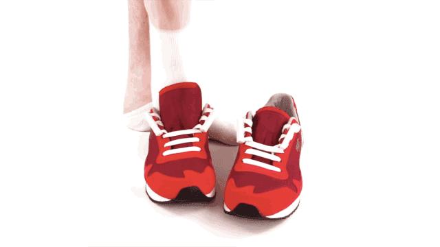 穿鞋神器鞋带,懒人鞋带的穿鞋带方法