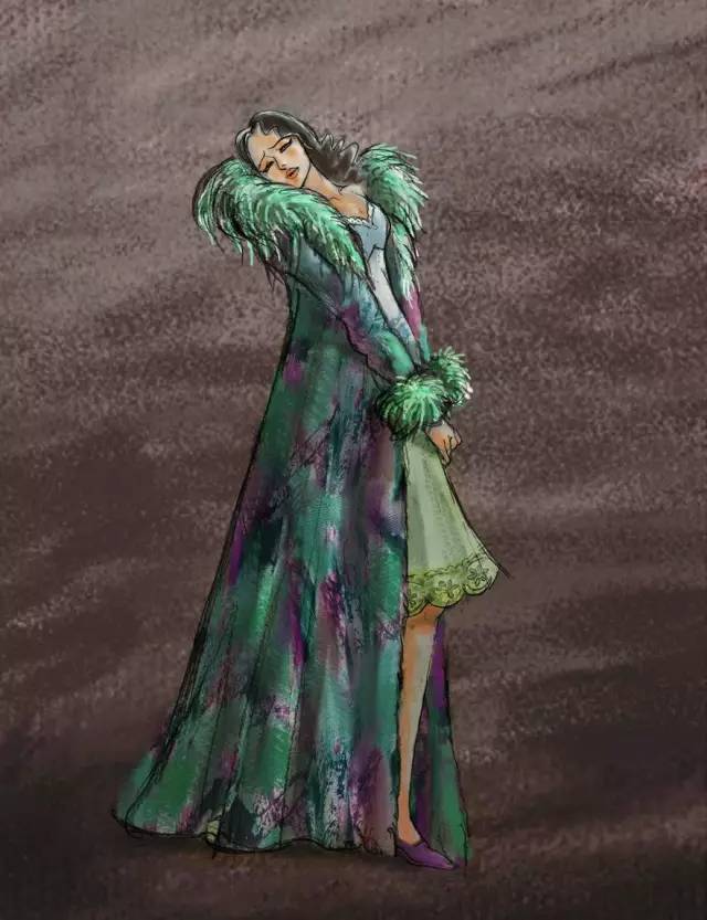 金陵十三钗玉墨旗袍造型,复古旗袍妆金陵十三钗