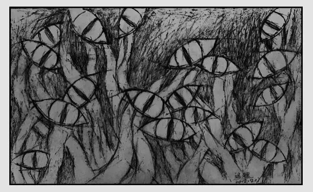 插画师迷狸:路过,停留