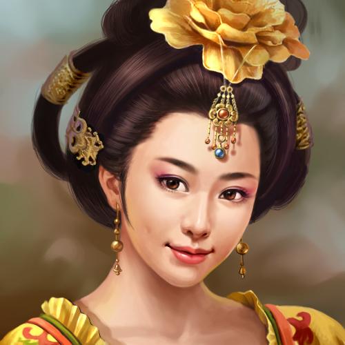 唐：玉环一笑、妃子一笑、贵妃醉酒，回头一笑百媚生杨贵妃！