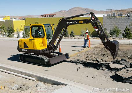 沃尔沃ec55挖掘机,沃尔沃ec55挖机怎么看实表