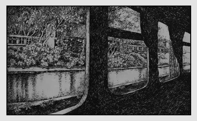 插画师迷狸:路过,停留