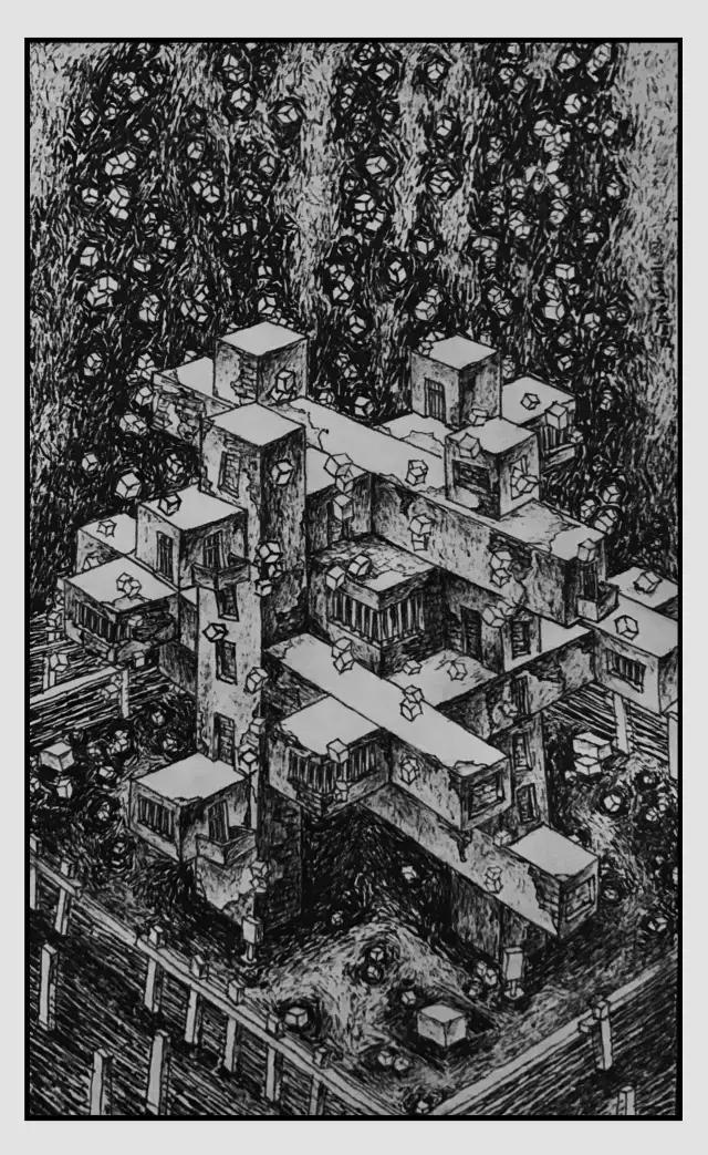 插画师迷狸:路过,停留