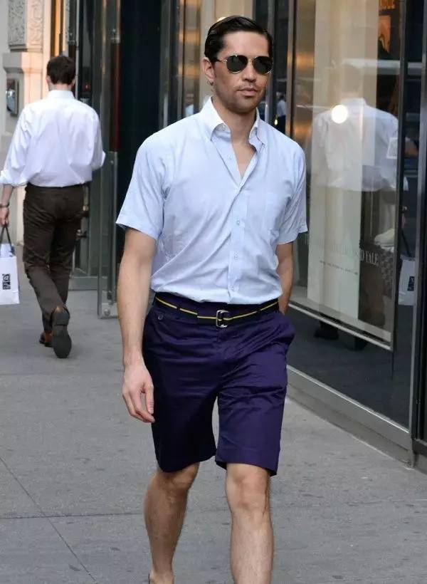 夏天短裤怎么穿才不像大叔,短裤穿起来不好看