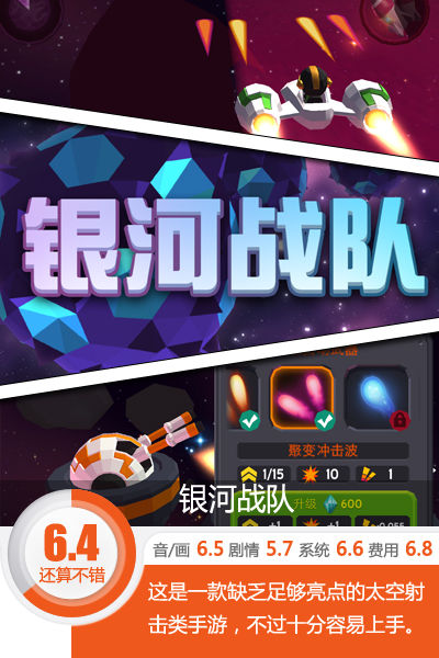 陨石才是BOSS好吧!《银河战队》评测