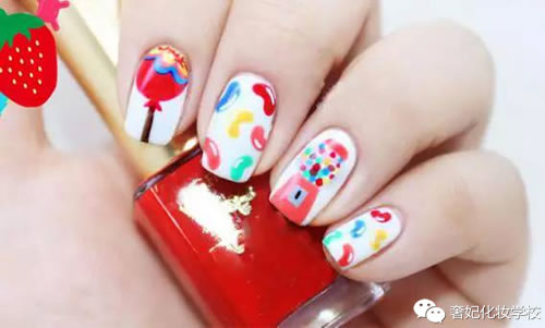 高级质感莫兰迪磨砂美甲,高级质感美甲ins风带钻